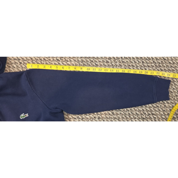 Lacoste Navy Full-Zip Hoodie - Picture 3 of 7